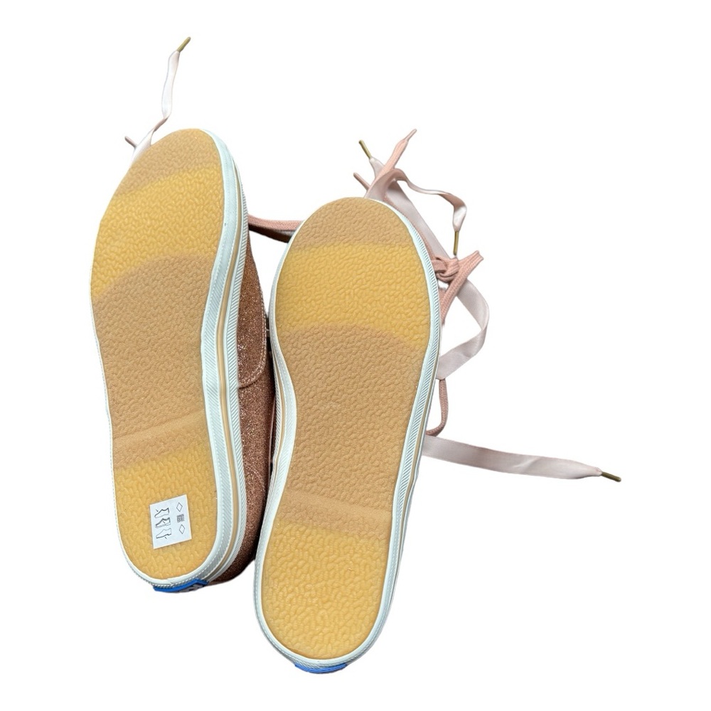 Keds Kids X Kate Spade New York Champion Glitter Youth Sneakers . - Picture 8 of 9